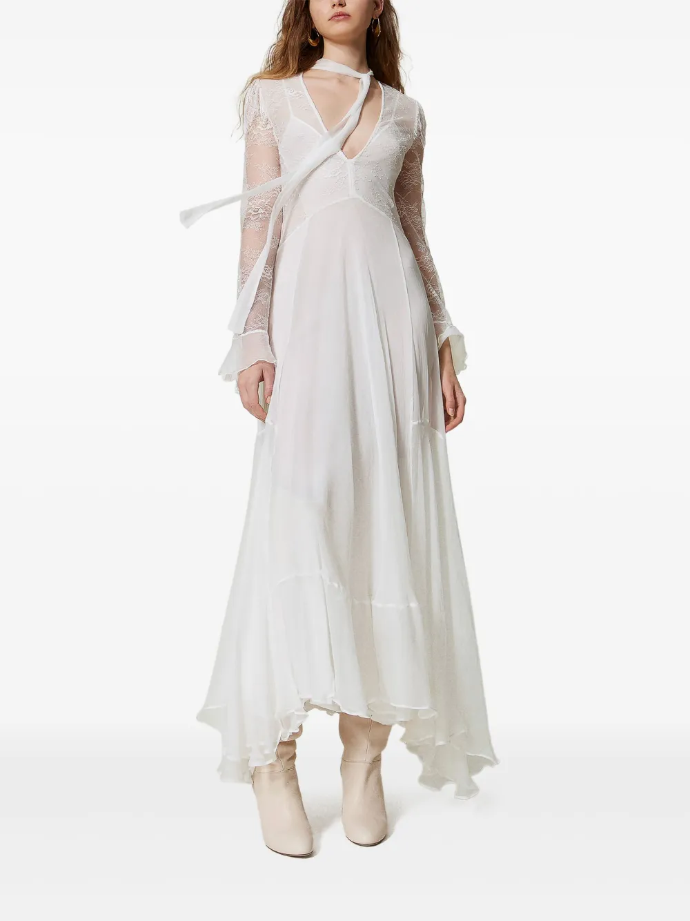 TWINSET Milano jurk - Wit