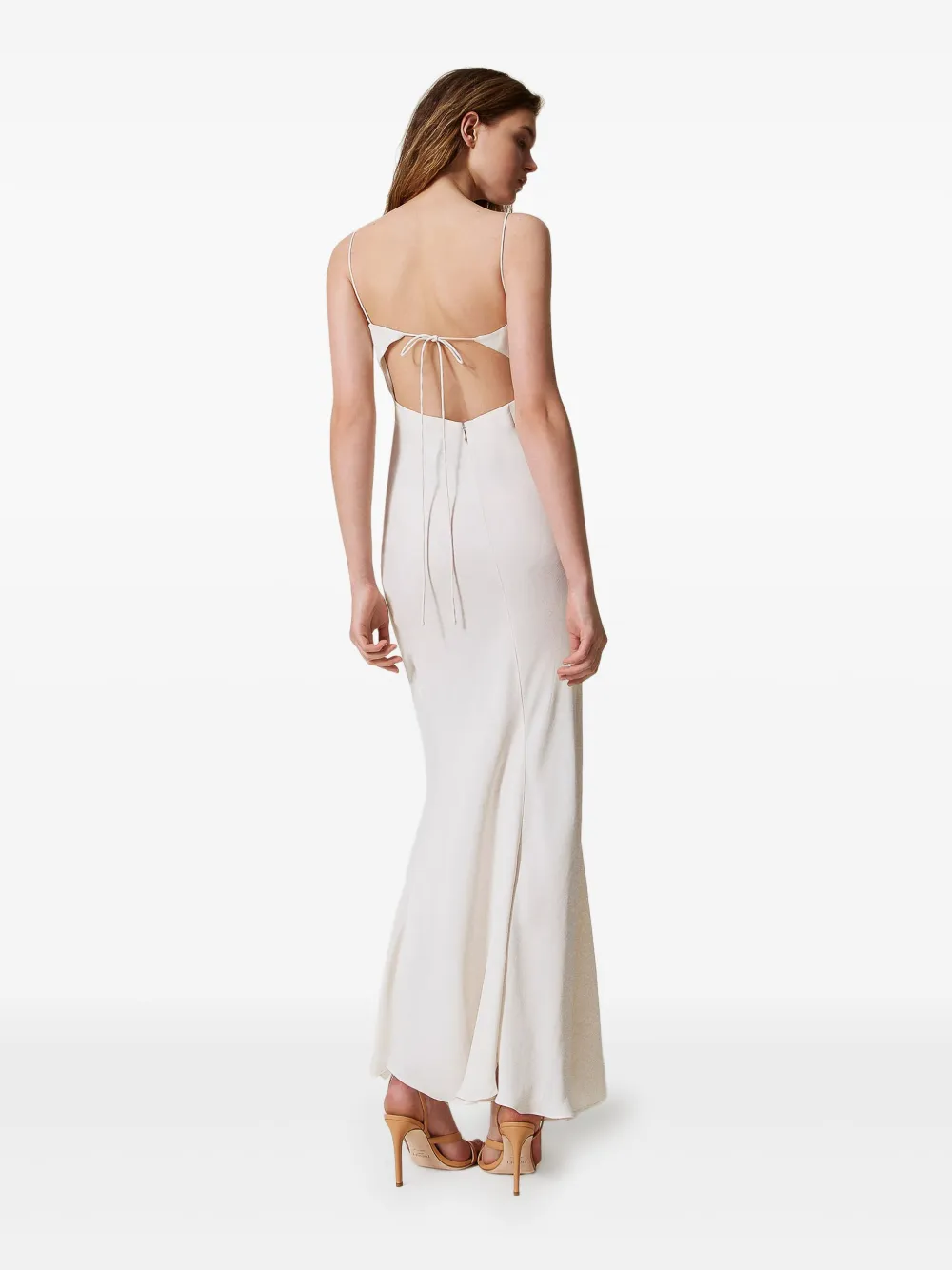 TWINSET Geweven jurk Wit