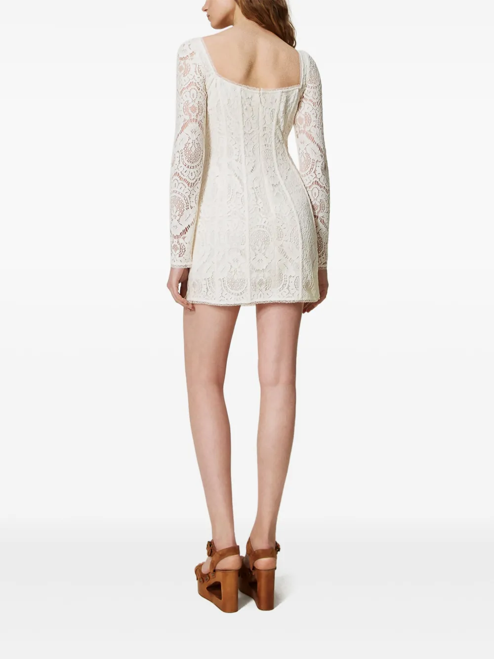 TWINSET Geweven jurk Wit