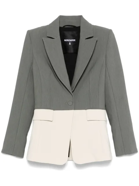 Patrizia Pepe colour-block blazer