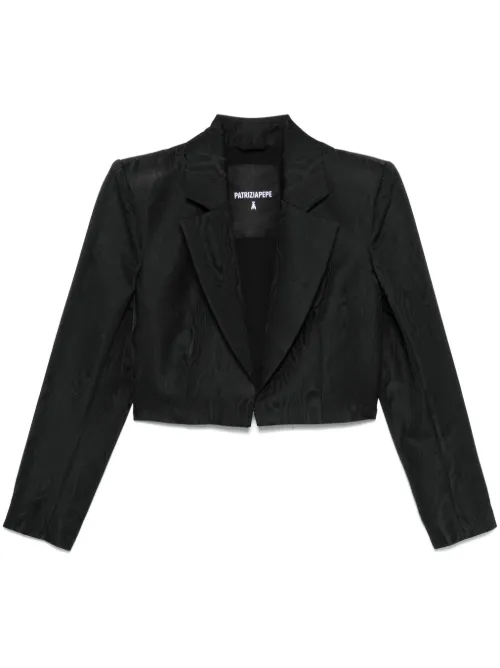 Blazer en effet moiré - Patrizia Pepe - Modalova