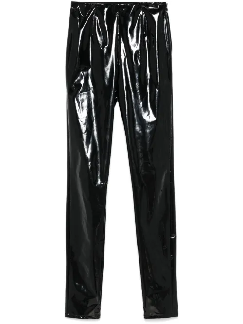 Legging en vinyle - Patrizia Pepe - Modalova