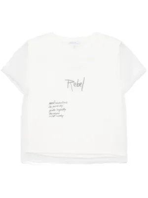 Tシャツ・カットソー PATRIZIA PEPE MESH LONGSLEEVES T-SHIRT Patrizia Pepe T-Shirts & Jersey Shirts for Women - Shop on