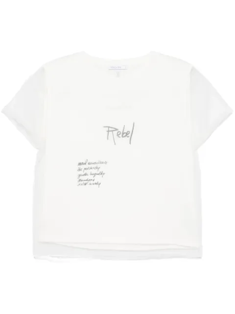 Patrizia Pepe layered T-shirt