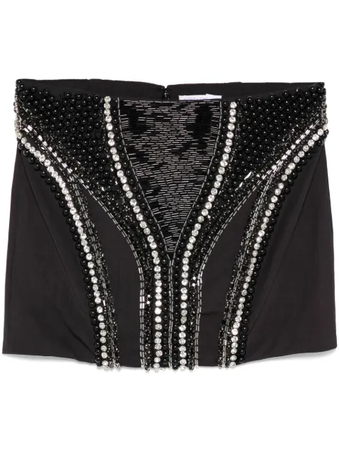 Patrizia Pepe embellished mini skirt