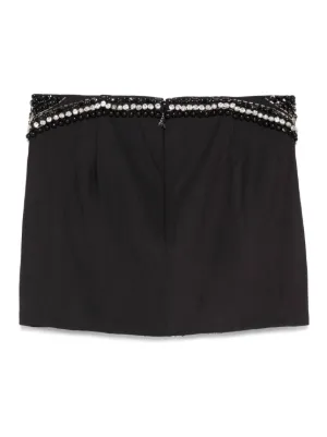 ワンピース PATRIZIA PEPE Women Mid Skirts 8A1474 A540K103 Black Patrizia Pepe Skirt for Women SS25 | GIGLIO.COM