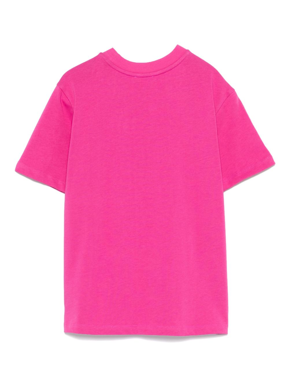 Patrizia Pepe embossed-slogan T-shirt - Roze