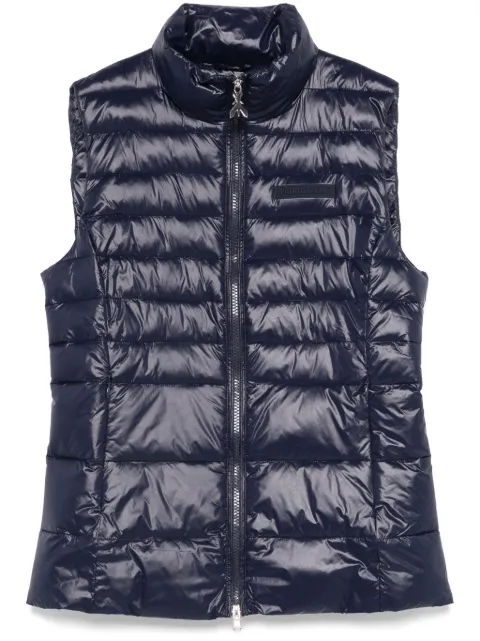 Patrizia Pepe logo-patch gilet