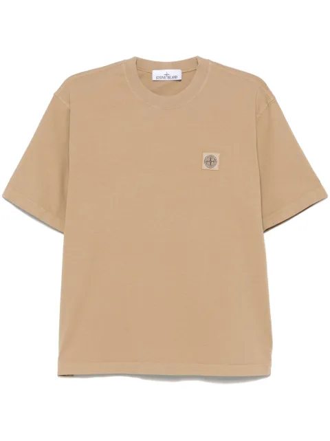 Stone Island logo-patch T-shirt