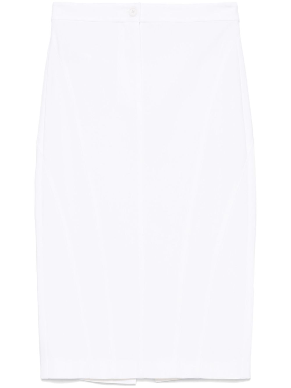 panelled midi skirt