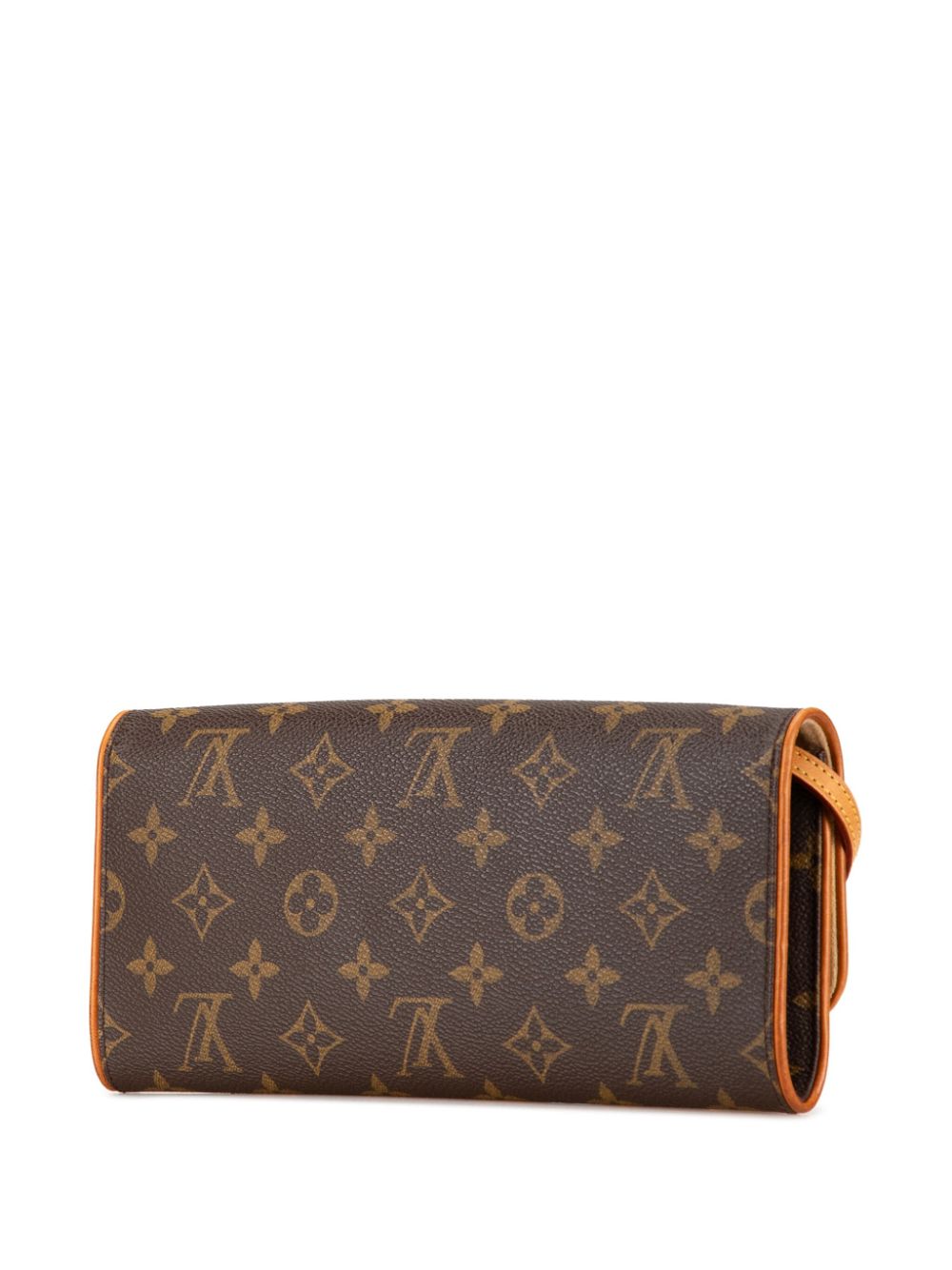 Louis Vuitton Pre-Owned 2000 Monogram Pochette Twin GM crossbody bag - Bruin