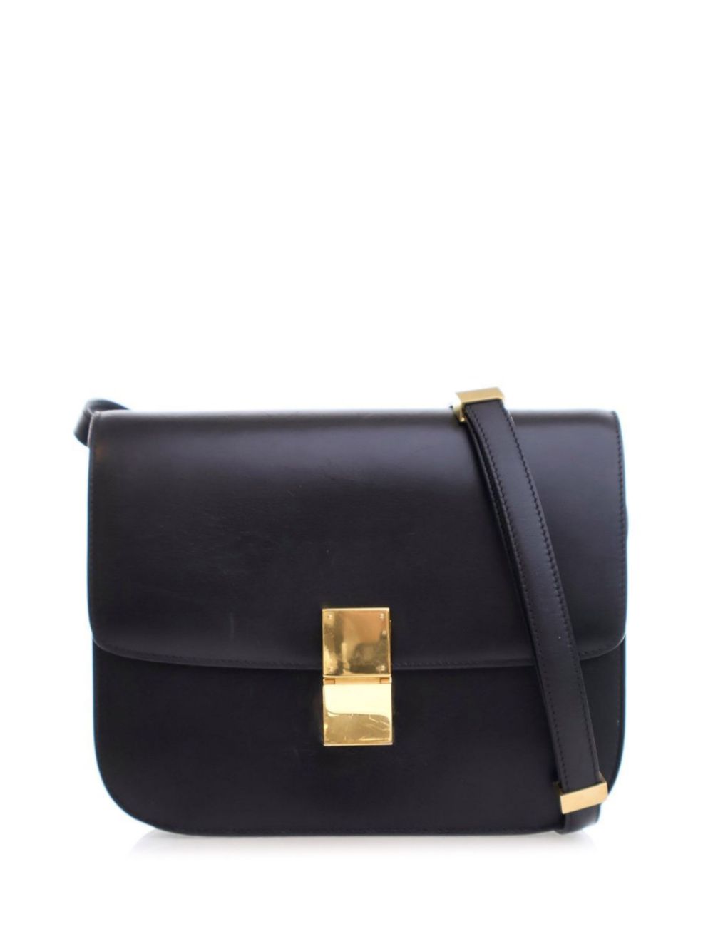 Céline Pre-Owned 2015 Medium Calfskin Classic Box crossbody bag - Black