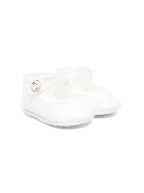 Monnalisa zapatos primeros pasos con lentejuelas