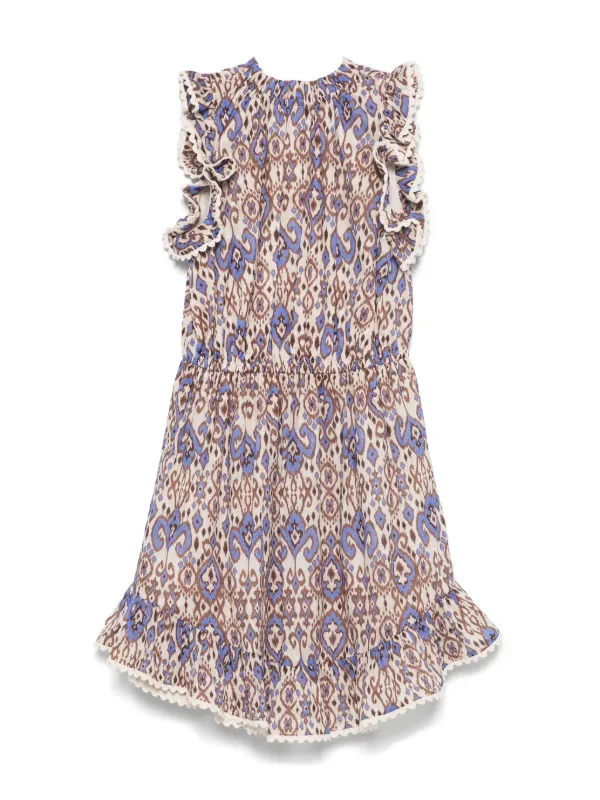 ZIMMERMANN Kids Wylie Dress | Neutrals | FARFETCH