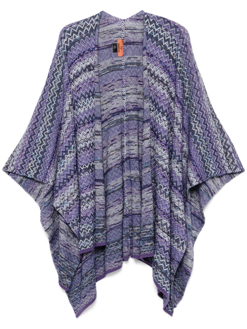 zig-zag woven cape