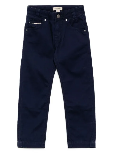 Burberry Kids straight-leg trousers