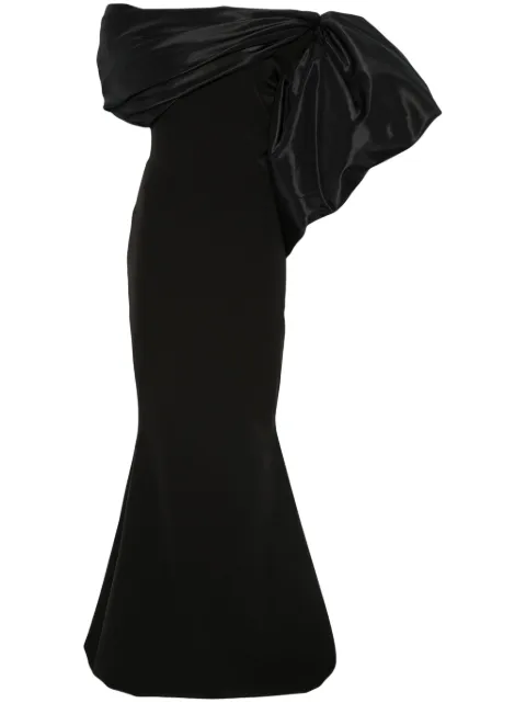 Ana Radu draped-detailed gown