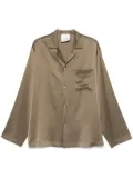 Nanushka satin shirt - Brown