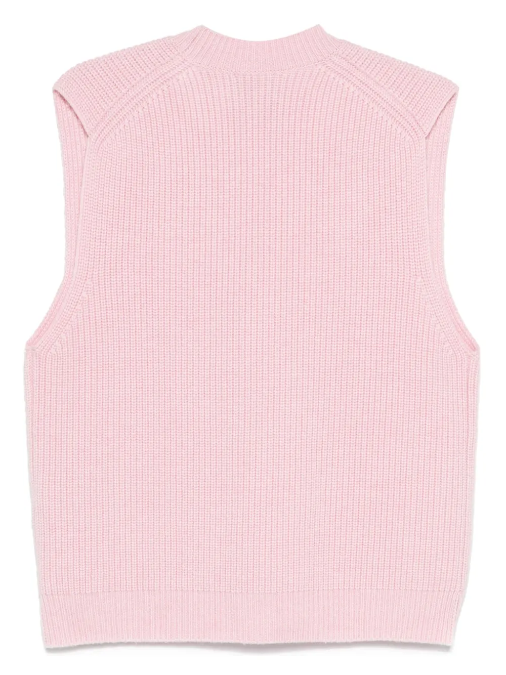 Nanushka Grofgebreide spencer - Roze