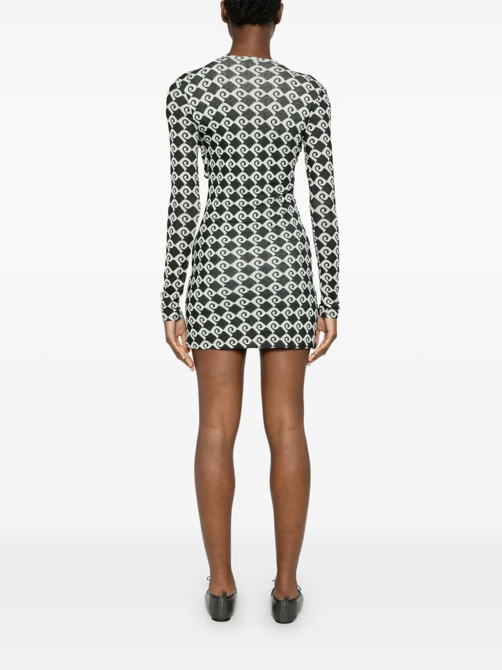 Nanushka Hestia mini-jurk Groen