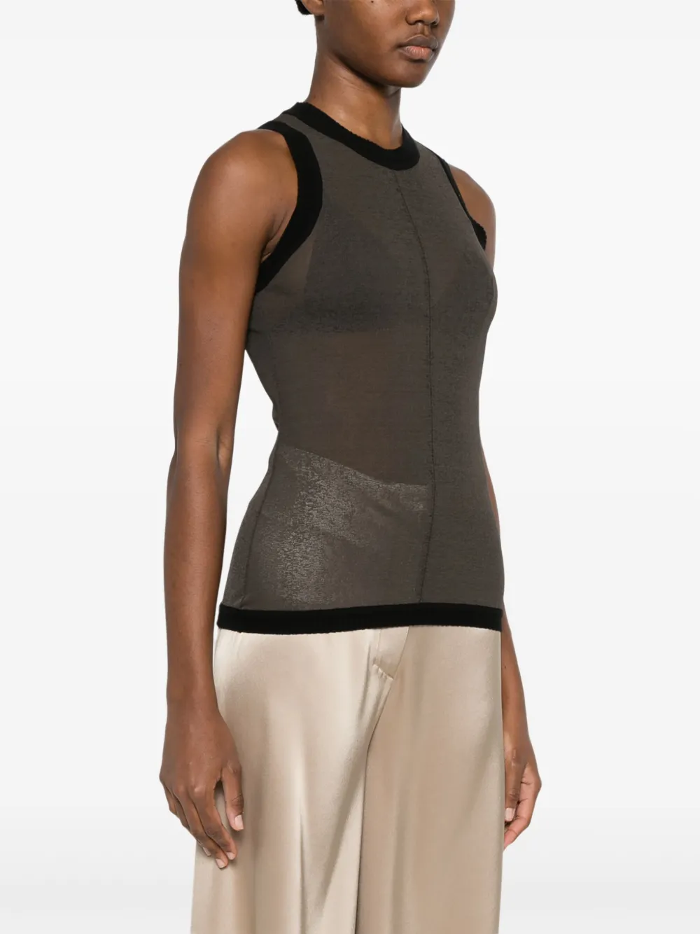 Nanushka Denalie tanktop Groen