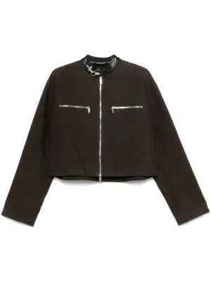 【関税込み】Nanushka ベージュ Bracha ジャケット Nanushka Belted single-breasted Blazer | Black | FARFETCH