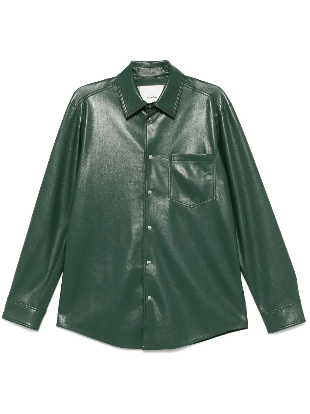 Nanushka camisa Onni | verde | Image 1
