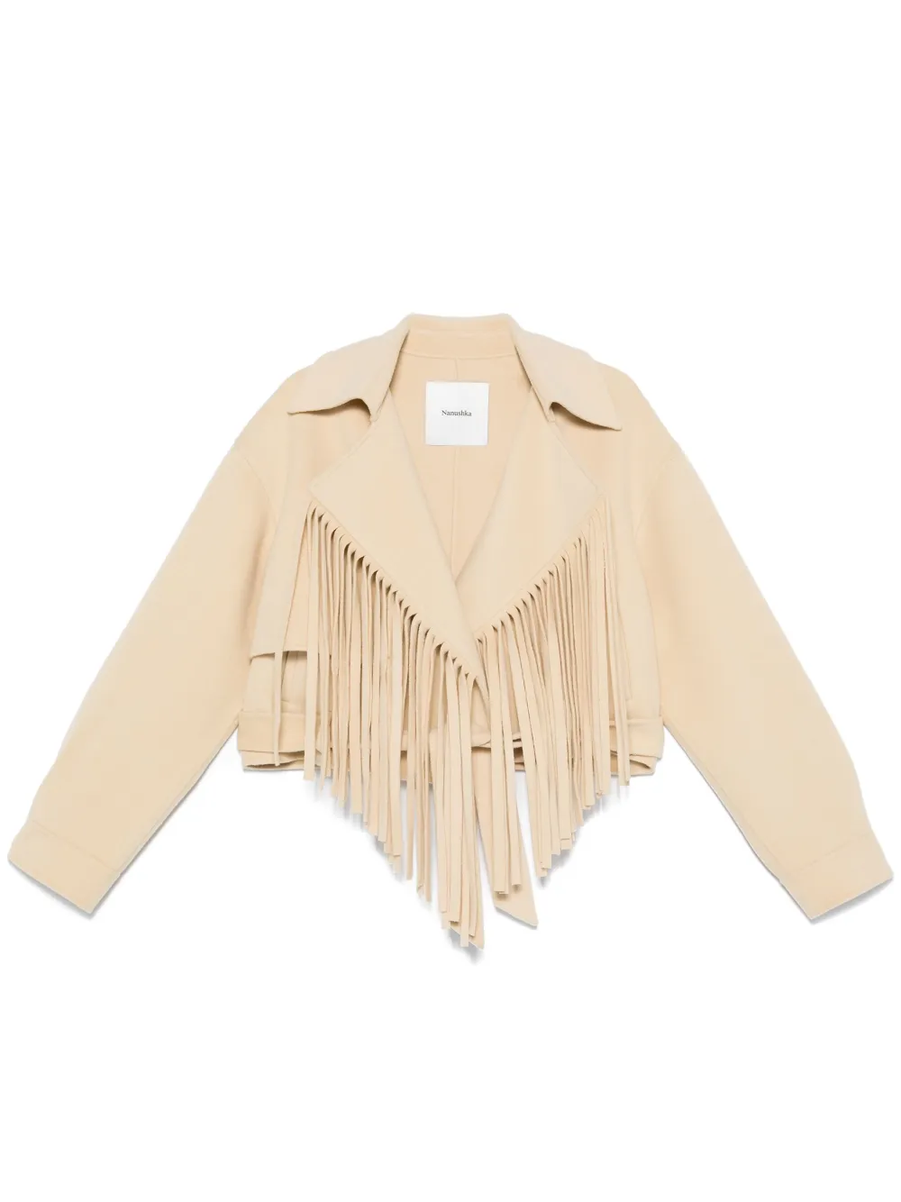 fringe-detail jacket