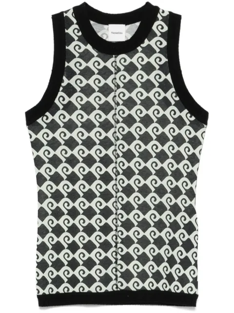 Nanushka Denalie tank top
