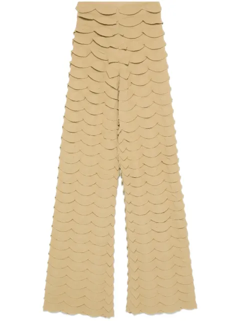 Nanushka ruffled trousers