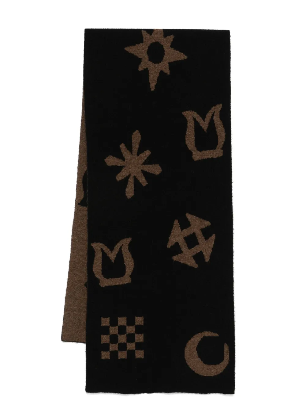 jacquard scarf