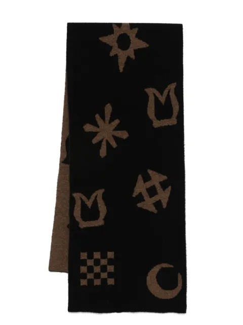 Nanushka jacquard scarf