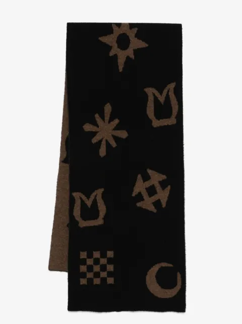 Nanushka jacquard scarf