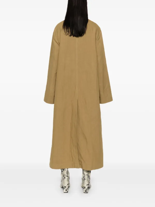 Nanushka Zofia Coat | Green | FARFETCH JO