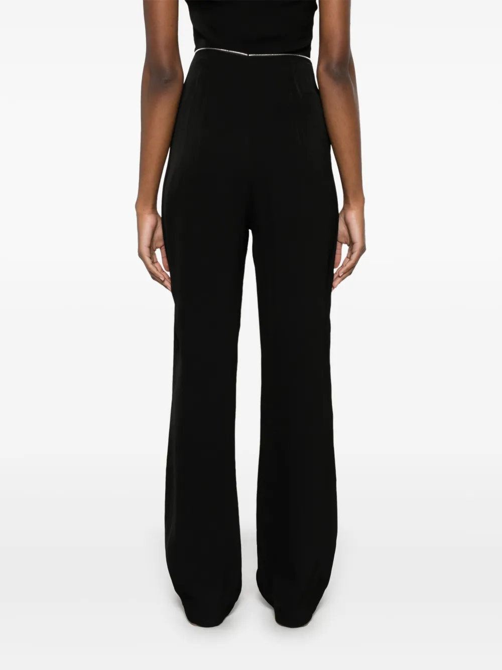 Nanushka Linett broek Zwart