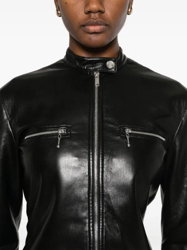 Nanushka Aletta Jacket | Black | FARFETCH JO