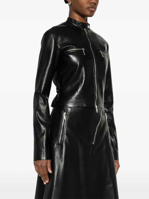 Nanushka Aletta Jacket | Black | FARFETCH JO