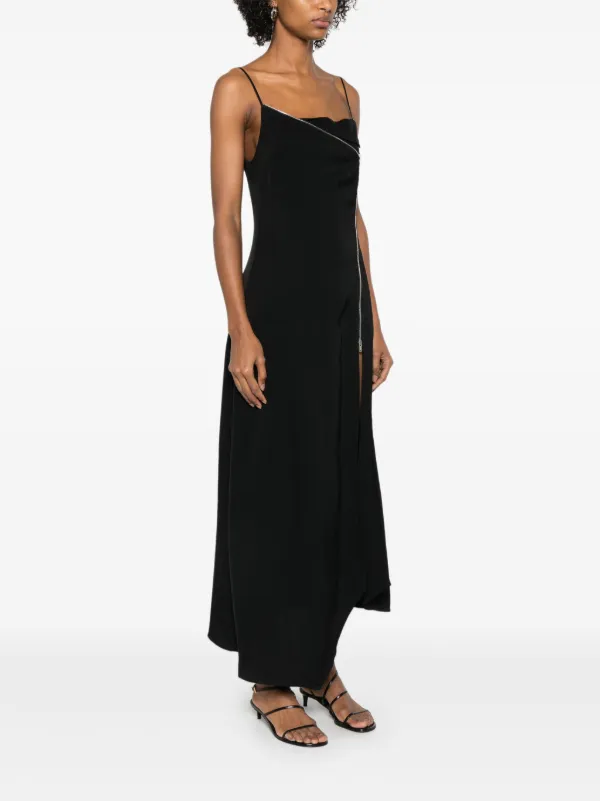 Nanushka Albina Midi Dress | Black | FARFETCH