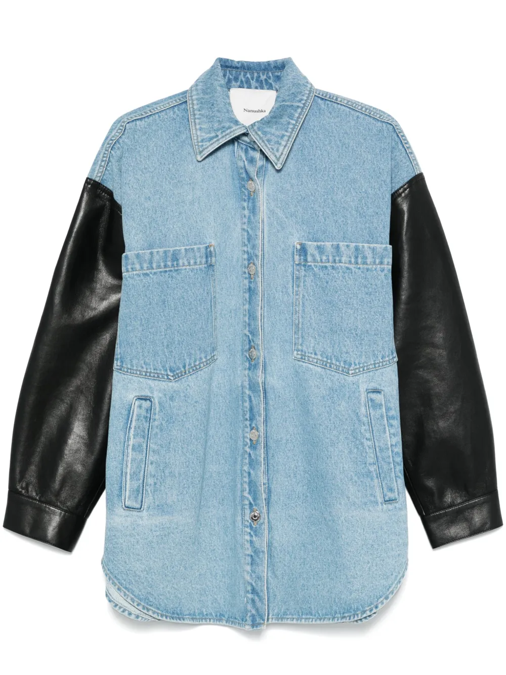 Nanushka denim shirt | Blue | Image 1