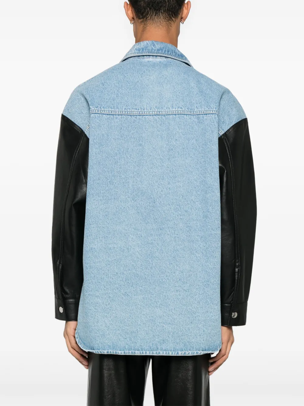 Nanushka Denim shirt Blauw