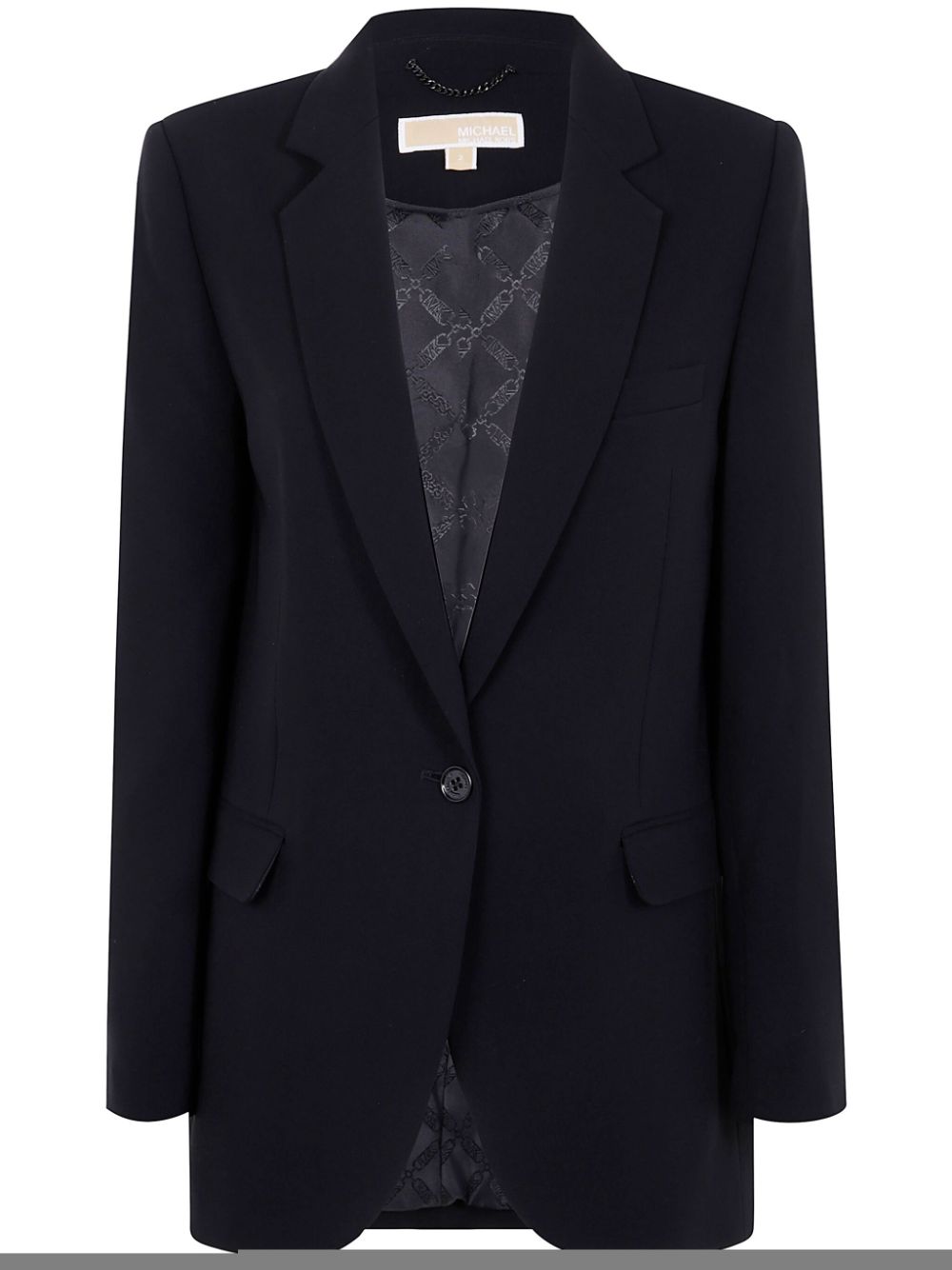 crepe blazer