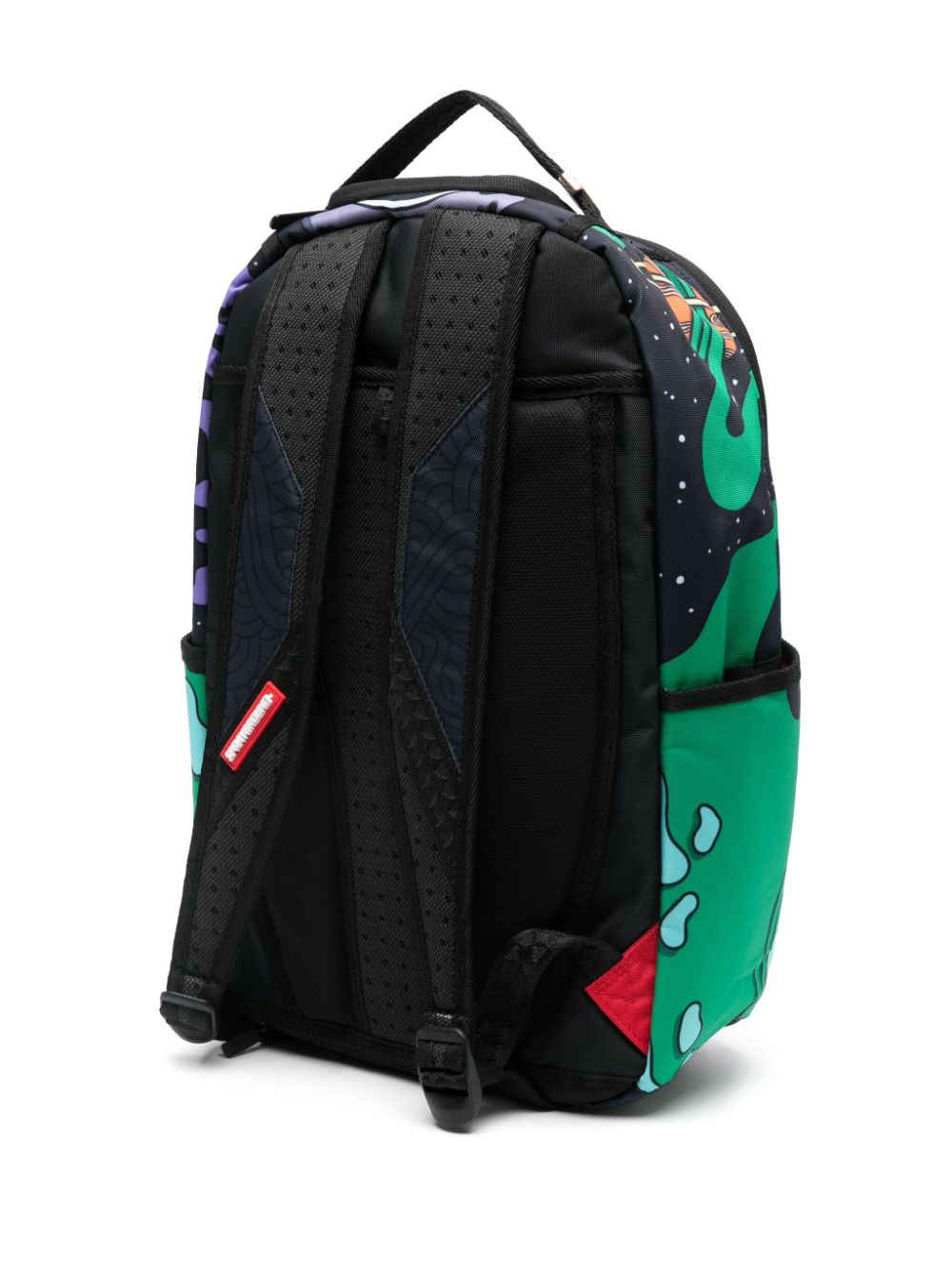 sprayground kid Rugzak met monsterprint - Groen