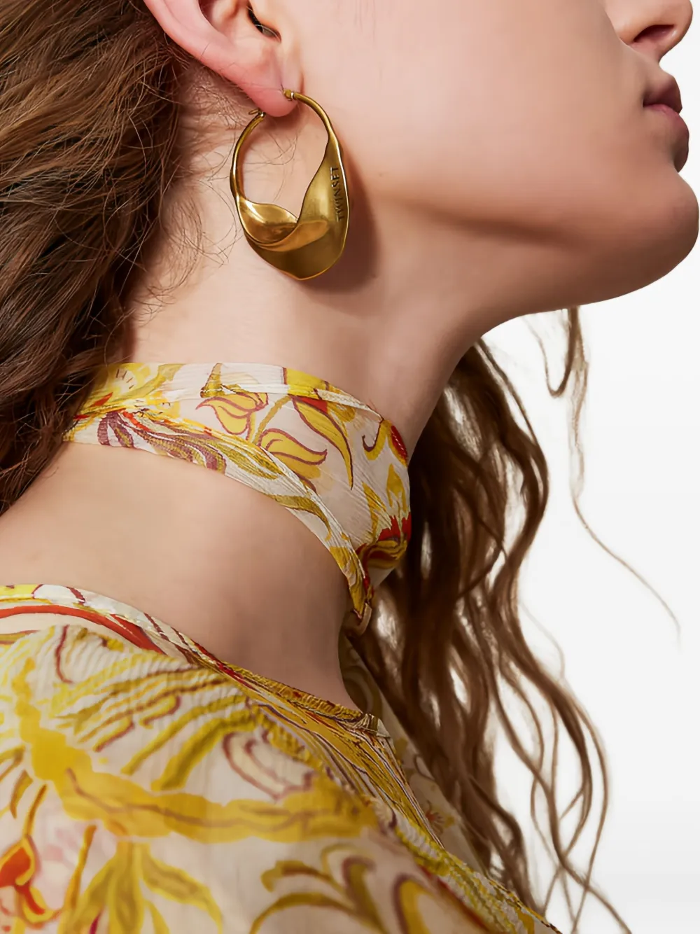 TWINSET Gedrapeerde oorbellen - Goud