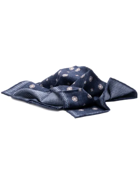 Brunello Cucinelli double-face pocket square