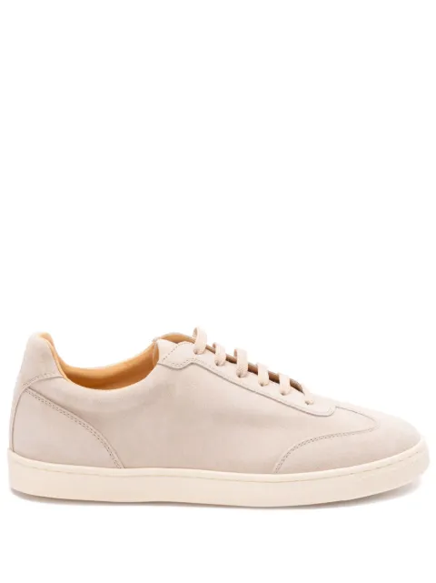 Brunello Cucinelli baskets en daim