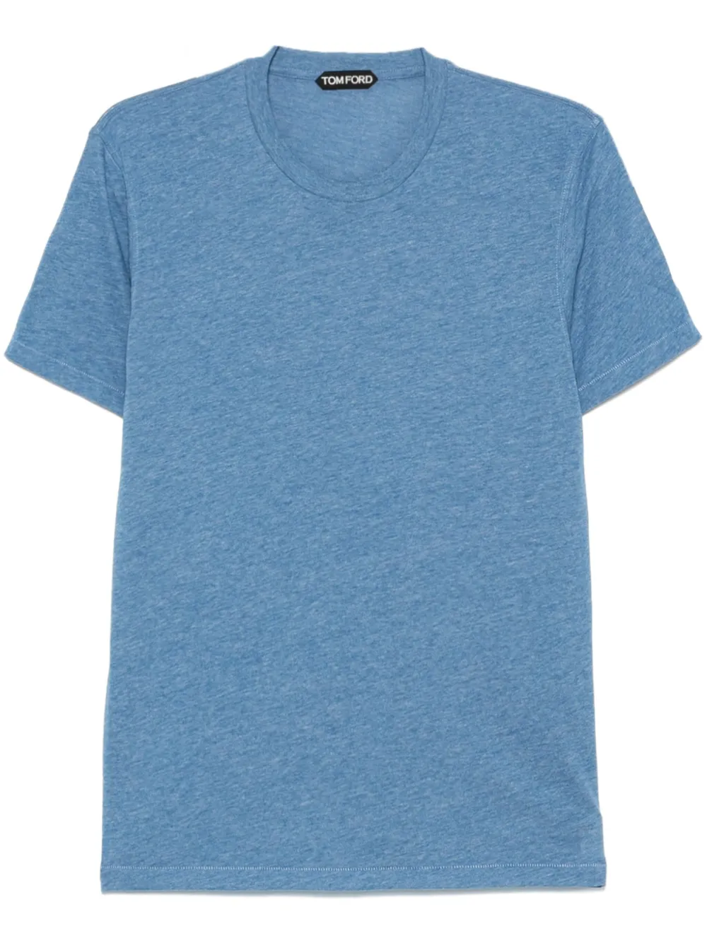 TOM FORD T-shirt met gemêleerd-effect Blauw