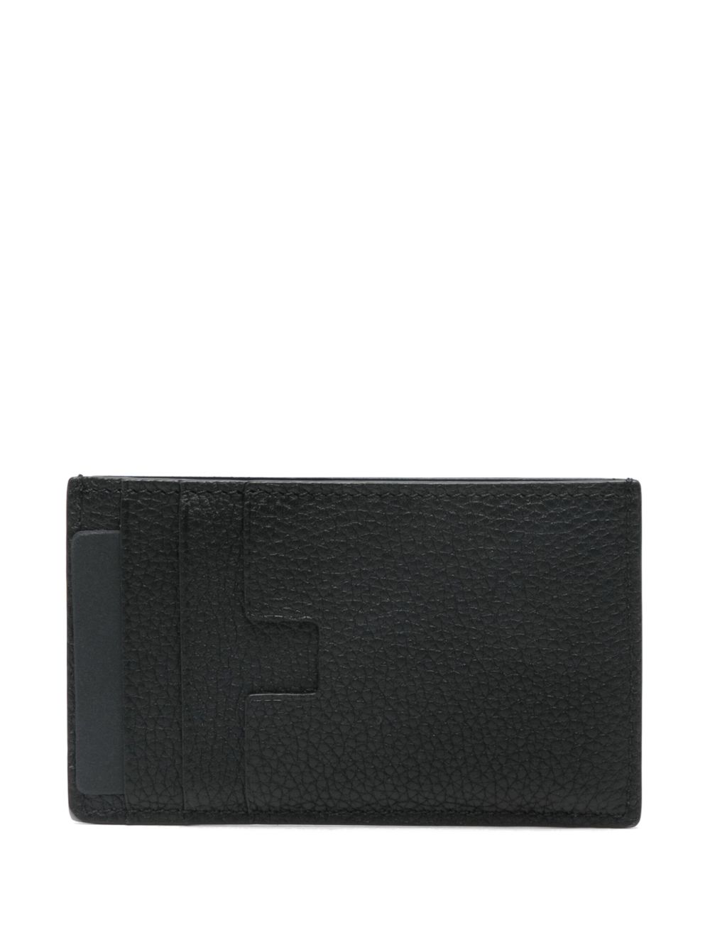 TOM FORD Portemonnee met logo-stempel - Zwart