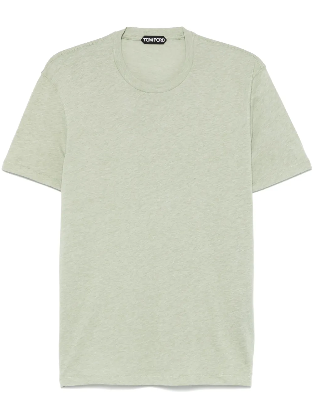 TOM FORD T-shirt met gemêleerd-effect Groen