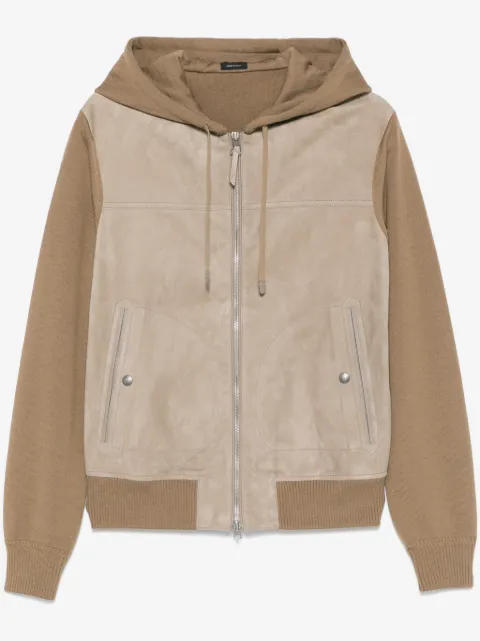 TOM FORD suede bomber jacket