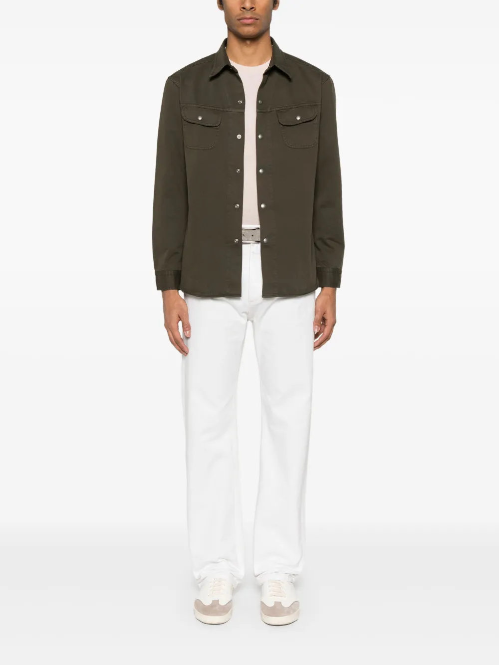 TOM FORD cotton shirt - Groen